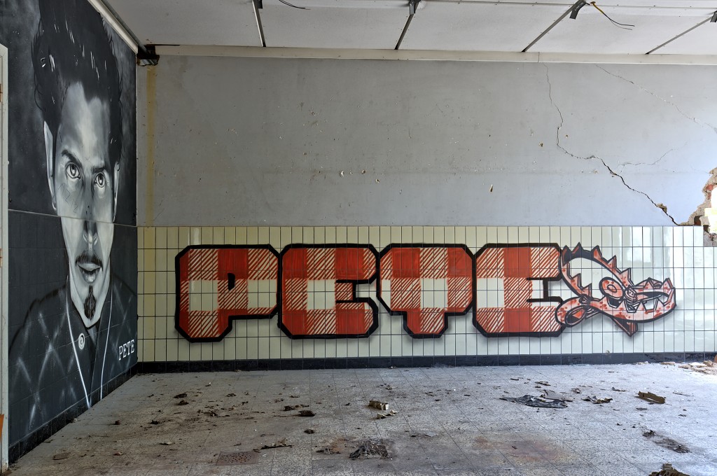 graffiti pete one urbex hdr art kunstwerk kunst mural murals belgie straatkunst